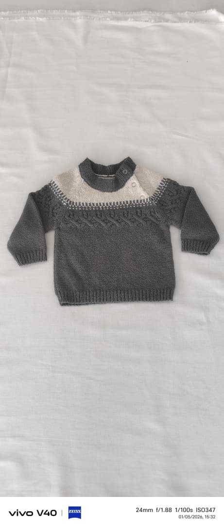 The Charcoal Nordic Pullover