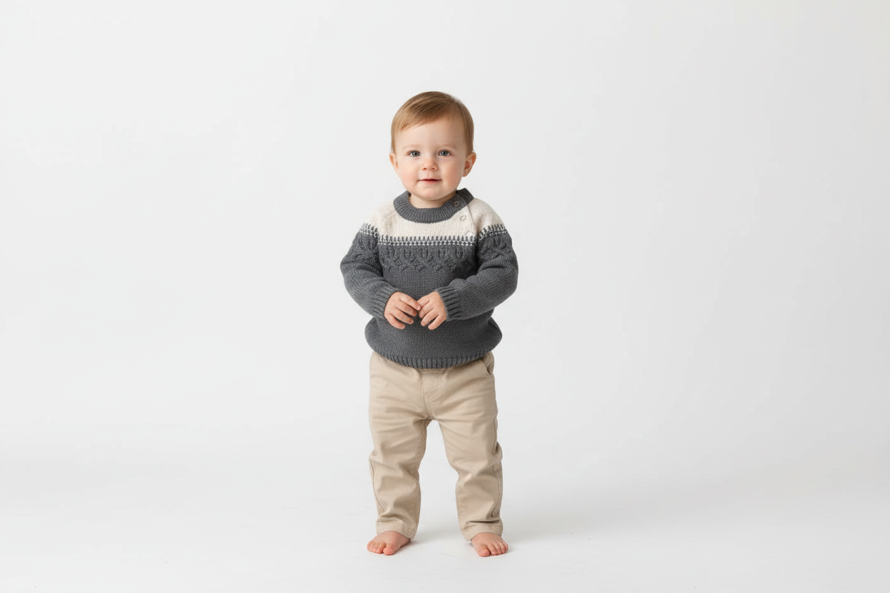 The Charcoal Nordic Pullover