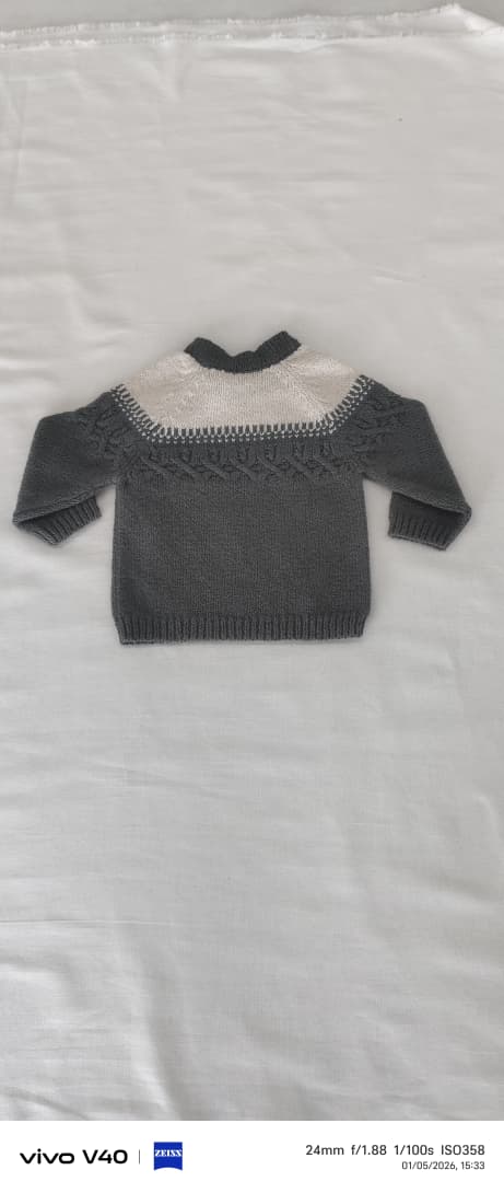 The Charcoal Nordic Pullover