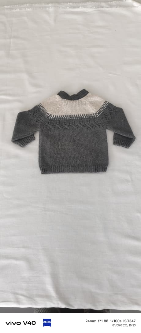 The Charcoal Nordic Pullover