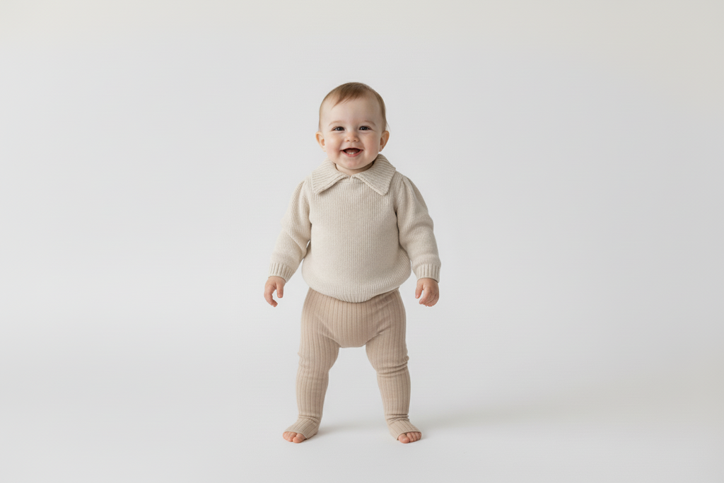 The Magnolia Oversized Collar Pullover - Cream